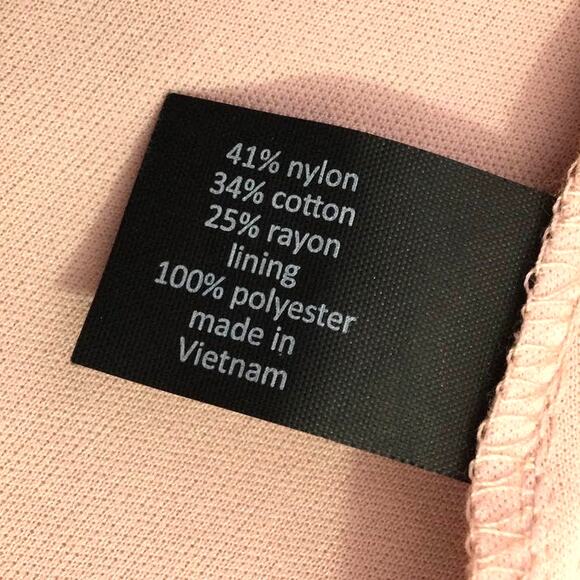 Lane Bryant Women's Romantic Feminine Lace Flounce Sleeve Pink Dress Size 14P - Picture 7 of 14